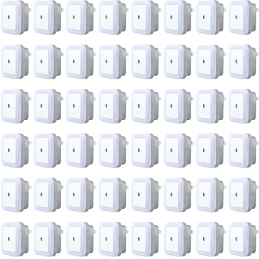 

Pack LED Night s Plug into Wall Smart Sensor Sensor Automatic Night Lamp Nights Accessories for Bedroom Bathroom Toilet Stairs