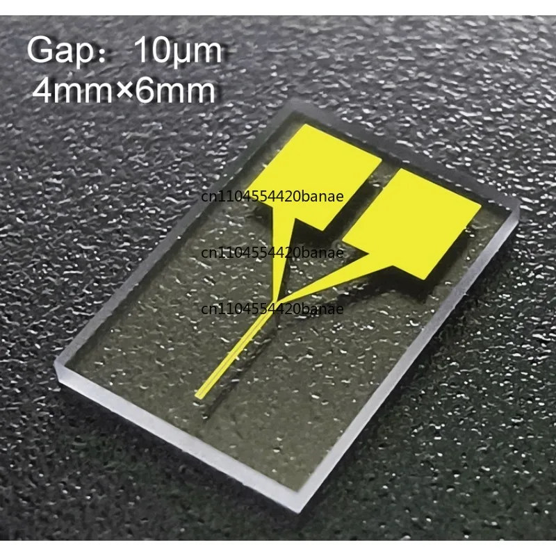 10 micron single channel interdigital electrode photoelectric detection