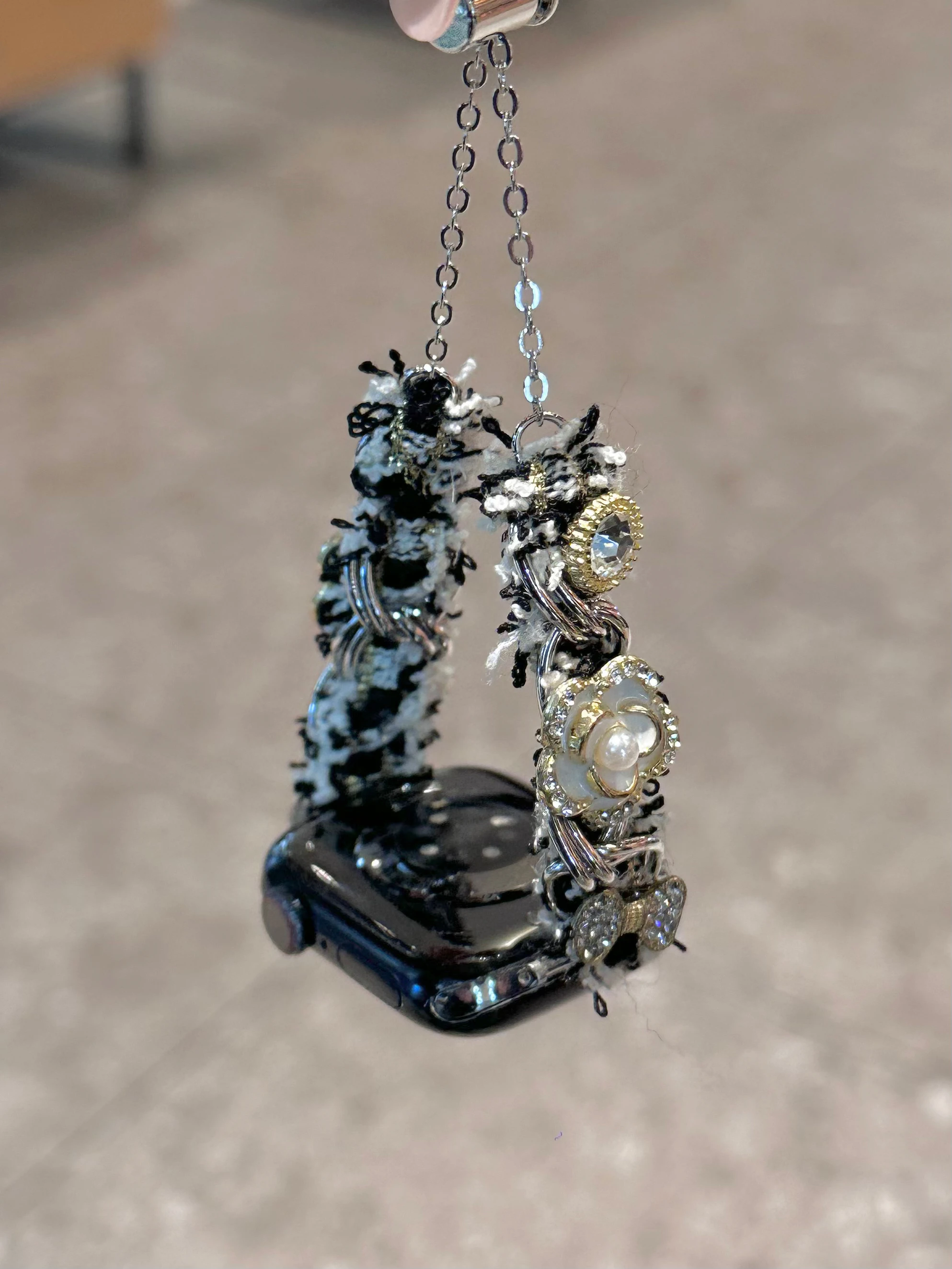 봉제 동백꽃 스트랩 시계 밴드, 화웨이 워치 GT4 41mm 스마트워치 스트랩, 여성 소녀, 18mm, 20mm, 22mm