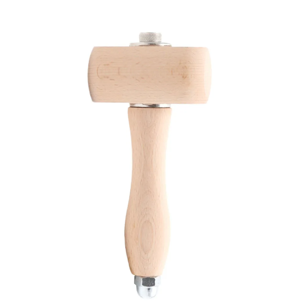 

Wood Craft Carving Hammer Polished Smooth DIY Engraving Tool Handmade Compact Lightweight Wood Mallet for Carving