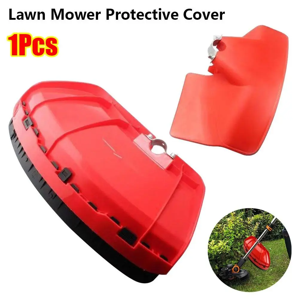 1Pcs Plastic Nylon Lawn Mower Protective Cover Metal Connector Guard Clamp Plate Brush Cutter Guard Shield Easy Installation