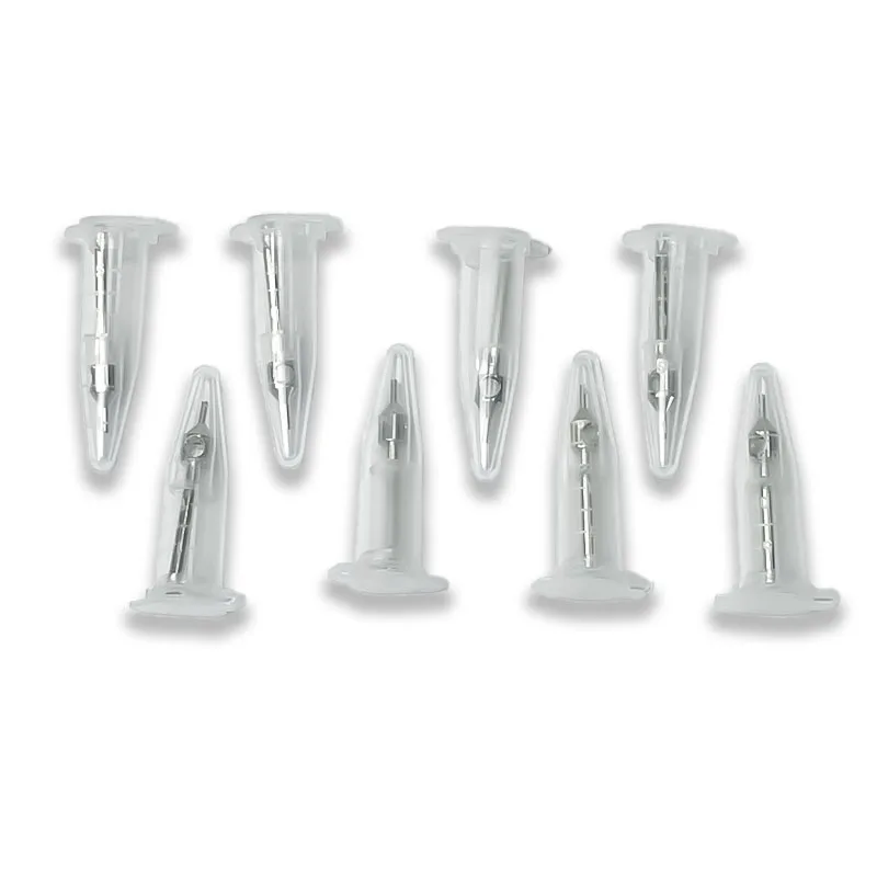 316 Edelstahl 2,5mm Haartransplantations-Bohrer mit Stumpfer/Geriffelter Spitze, 0,7mm - 1,2mm FUE Punch Haarfollikel-Extraktionswerkzeug – Detail 4