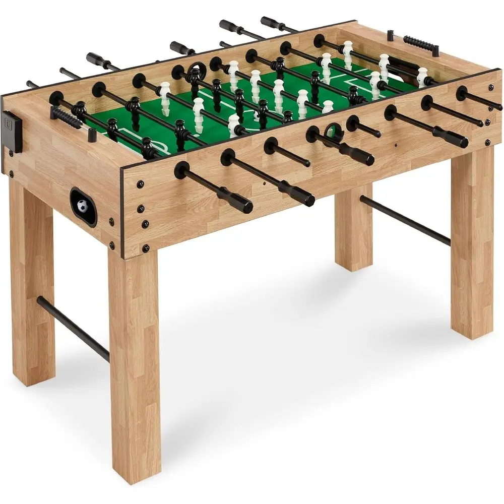 

54 Inch Regulation Foosball Table for Home, Game Room - Includes 2 Balls, 2 Cup Holders