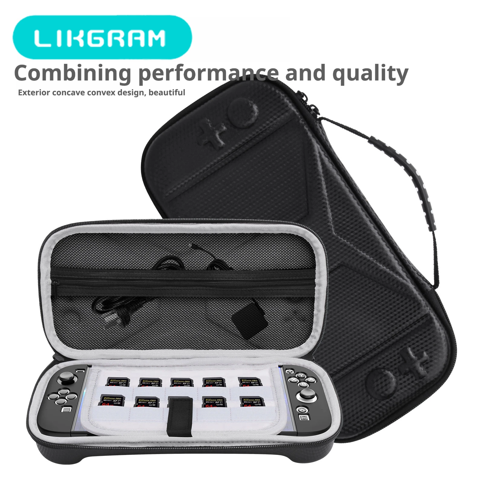 

or Nintendo Switch 2 New Game Console Handheld Bag Case EVA Leather Pattern Handbag DY-SW002B