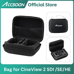 Accsoon Storage Bag for CineView 2SDI/Quad/HE/SE Photo Studio Portable Multifunctional EVA Collision Dust Prevention Tool