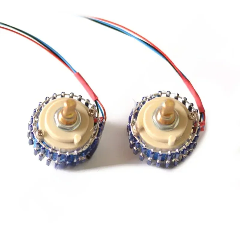 

A pair of L-Type mono potentiometer made of DALE blue solder mask, 24-speed potentiometer, attenuation range: -60db~0