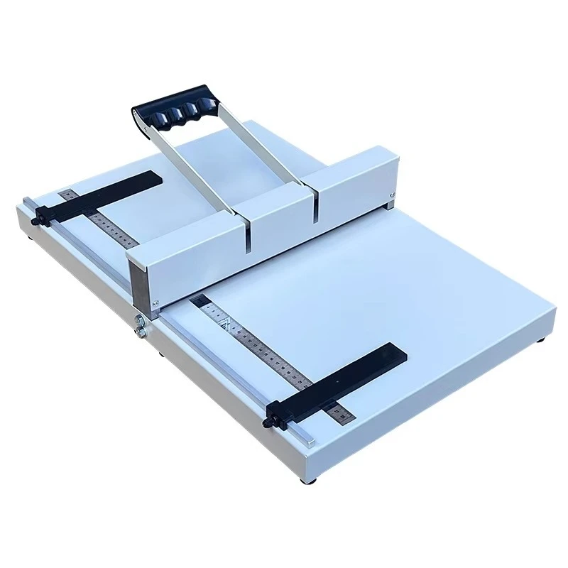 

2026 New Small Business Card Photo Note Color Page Creasing Folding Machine Manual Creasing A3+ Binding Machine For Small Busine