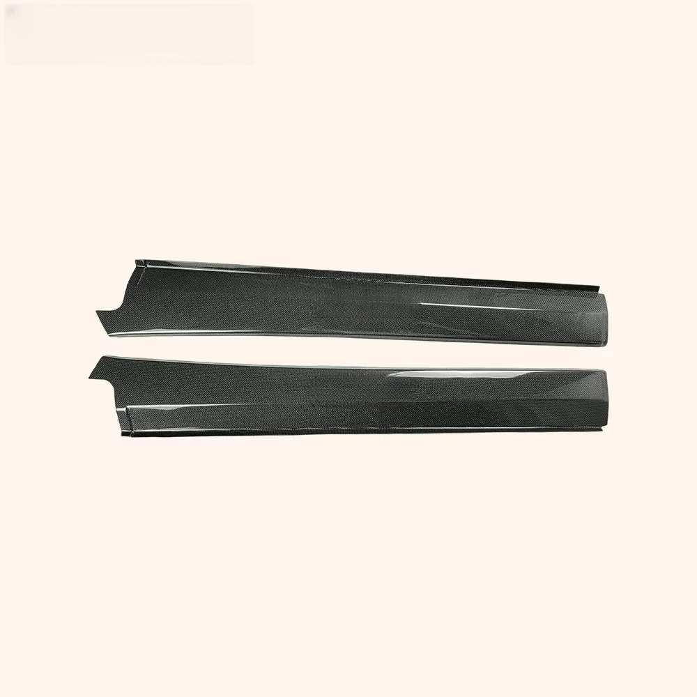 For Ferrari F430 F360 3K Plain KZ Type Carbon Fiber Bottom Door Sill Panel Plate