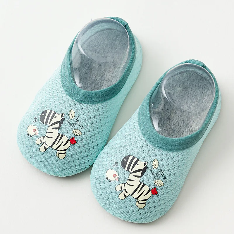 Baby Floor Sock Shoes Newborn Baby Infants Toddler Soft Sole Anti-skip Girls First Walker Children Home Shoes for 0-4Year Kids