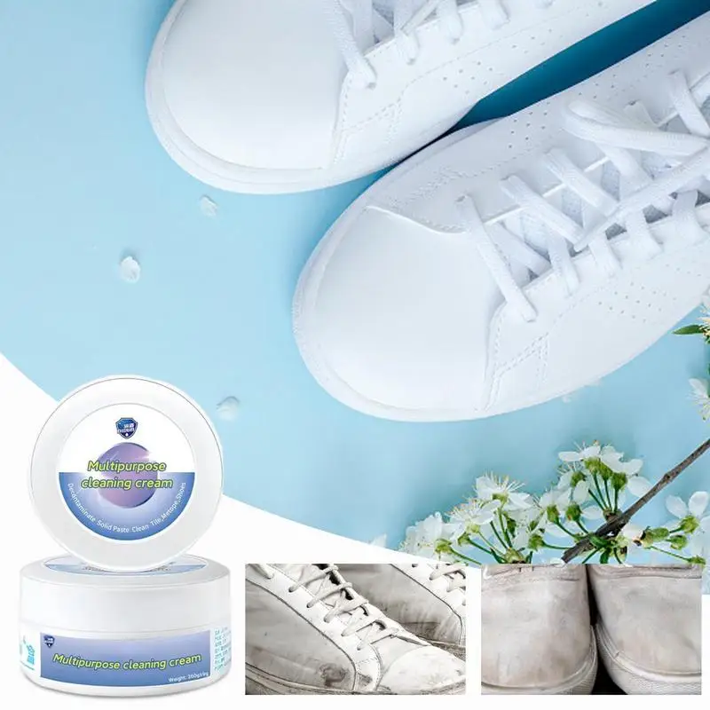 Multipurpose Cleaning Cream White Shoe Brightening Cleanser Multi-functional Cleaning And Stain Removal Cream Restore Your