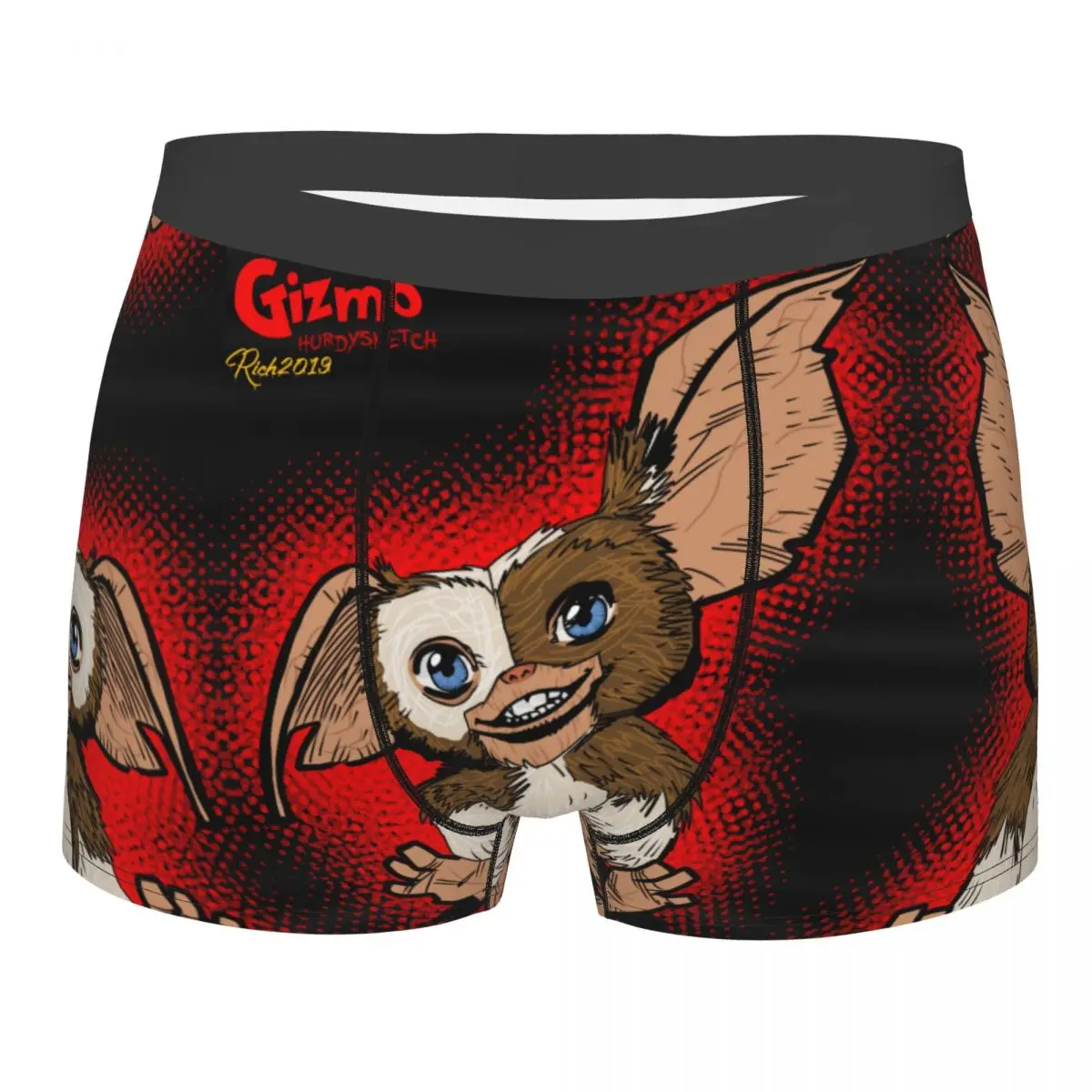 

Gremlins Gizmo Mogwai Men's Boxer Briefs Highly Breathable Underpants High Quality 3D Print Shorts Gift Idea