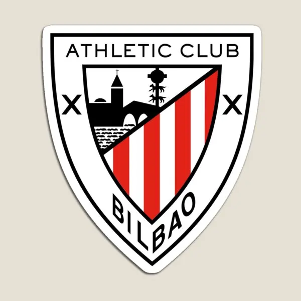 Imán de Bilbao para Club atlético, soporte para niños, bonito juguete magnético colorido para el hogar, pegatinas para refrigerador de bebé, decoración divertida