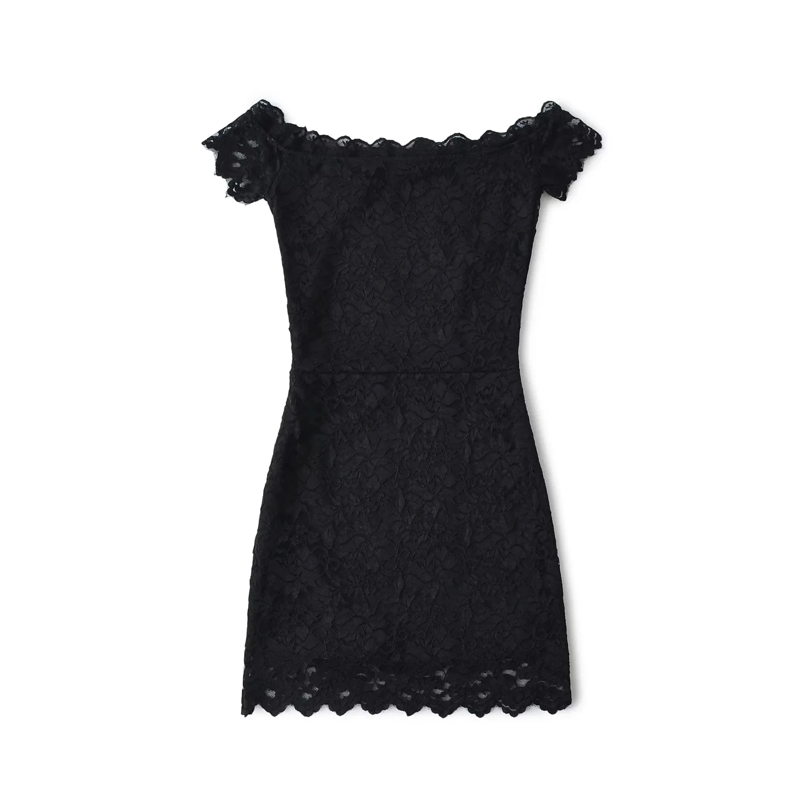 Ele High Waist ort Sve Lace Wrap Bodycon  Dr Women's Summer Design Sensual One oulder Dr A-Line Skirt