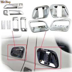 New ABS Chrome Door Bowl Handle Covers For Toyota HIACE Commuter 2008 2010 2012 2014 2016 2018 Car Accessories Trim Paste Style