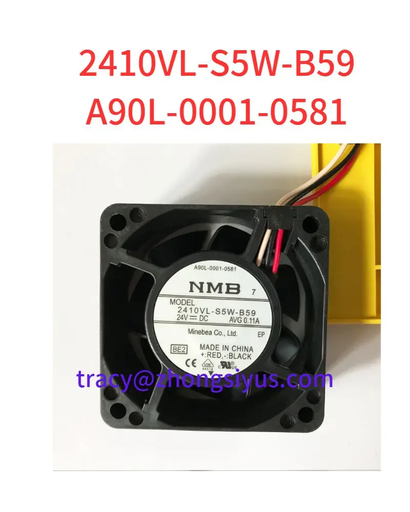 

2410VL-S5W-B59 A90L-0001-0581 Brand new FANUC fan three-pin plug , 0.11A