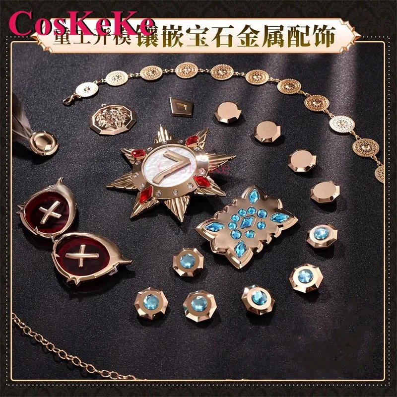 أزياء CosKeKe Norton Campbell/Prospector التأثيرية لعبة الهوية الخامس تحت الحقيقة أزياء موحدة ملابس لعب الأدوار