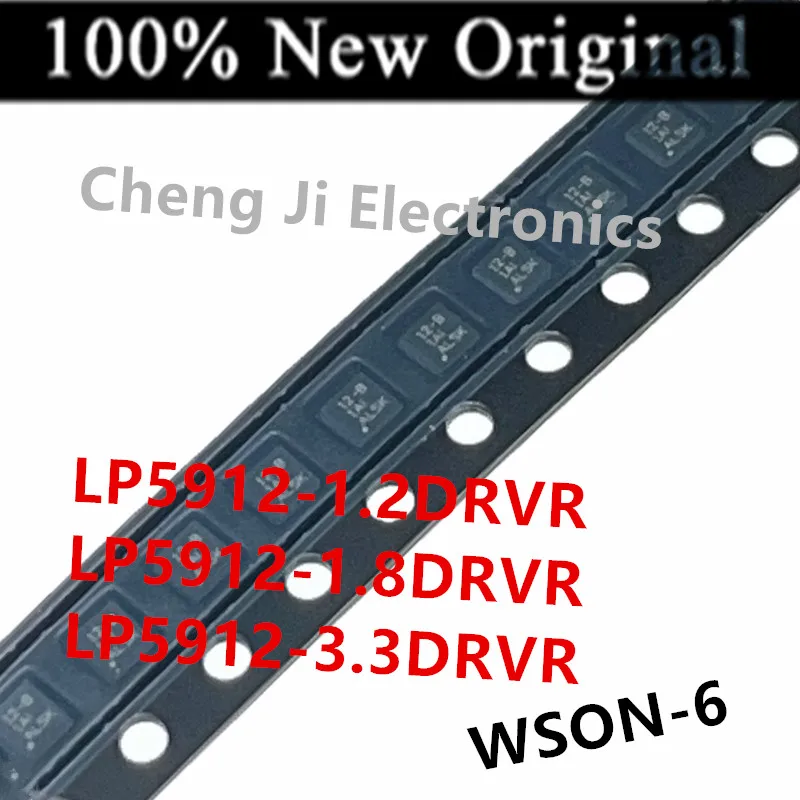 

10PCS/Lot LP5912-1.2DRVR 12-B 、 LP5912-1.8DRVR 12-D 、LP5912-3.3DRVR 12-F WSON-6 New original Low-dropout regulator