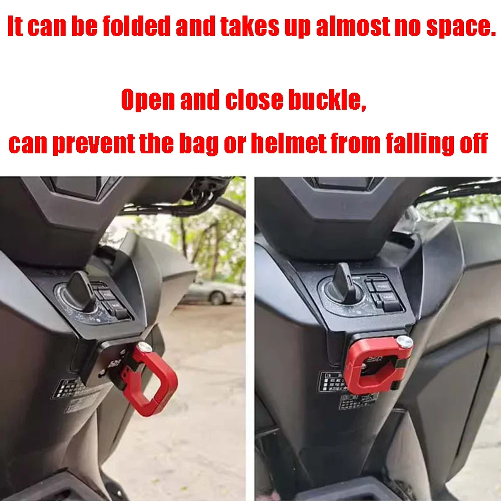 For HONDA Forza 350 300 250 125 Forza350 Forza300 Forza125 Motorcycle Parts Helmet Hook Hanger Holder Luggage Storage Bag Hooks