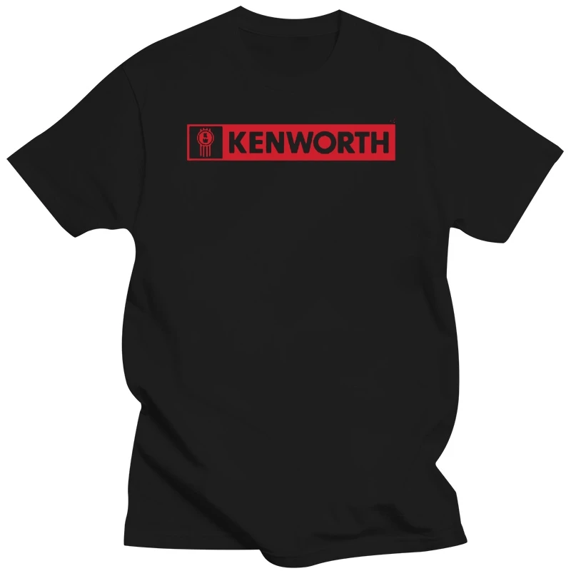 Kenworth Truck Logo Design T Shirt Men's Graphics Printed Tops Hipster Tees