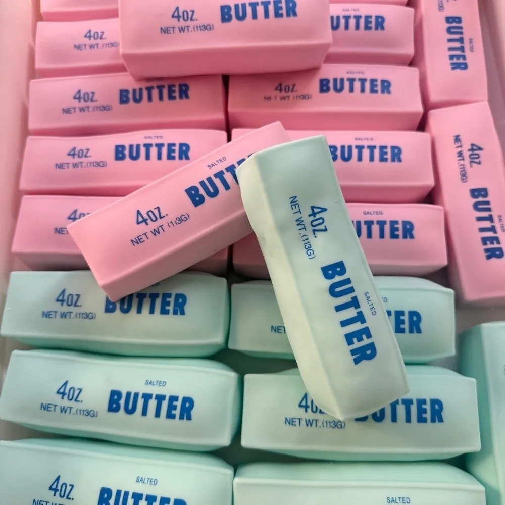 Crunchy Butter Stick Squeezing Toy Super Soft Creative Slow Rebound Butter Stick Elastic Anxiety Relief Crackling Butter Bar