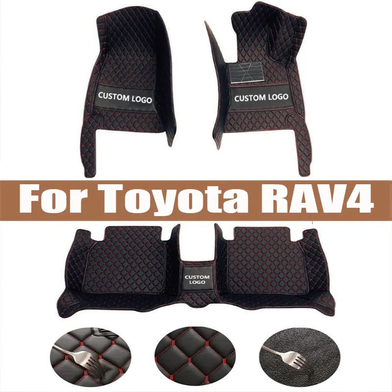 

Car Floor Mats For Toyota RAV4 Ravufō XA20 2001 2002 2003 2004 2005 3door Anti-dirty Pads Car Carpets Floor Matt Car Accessories