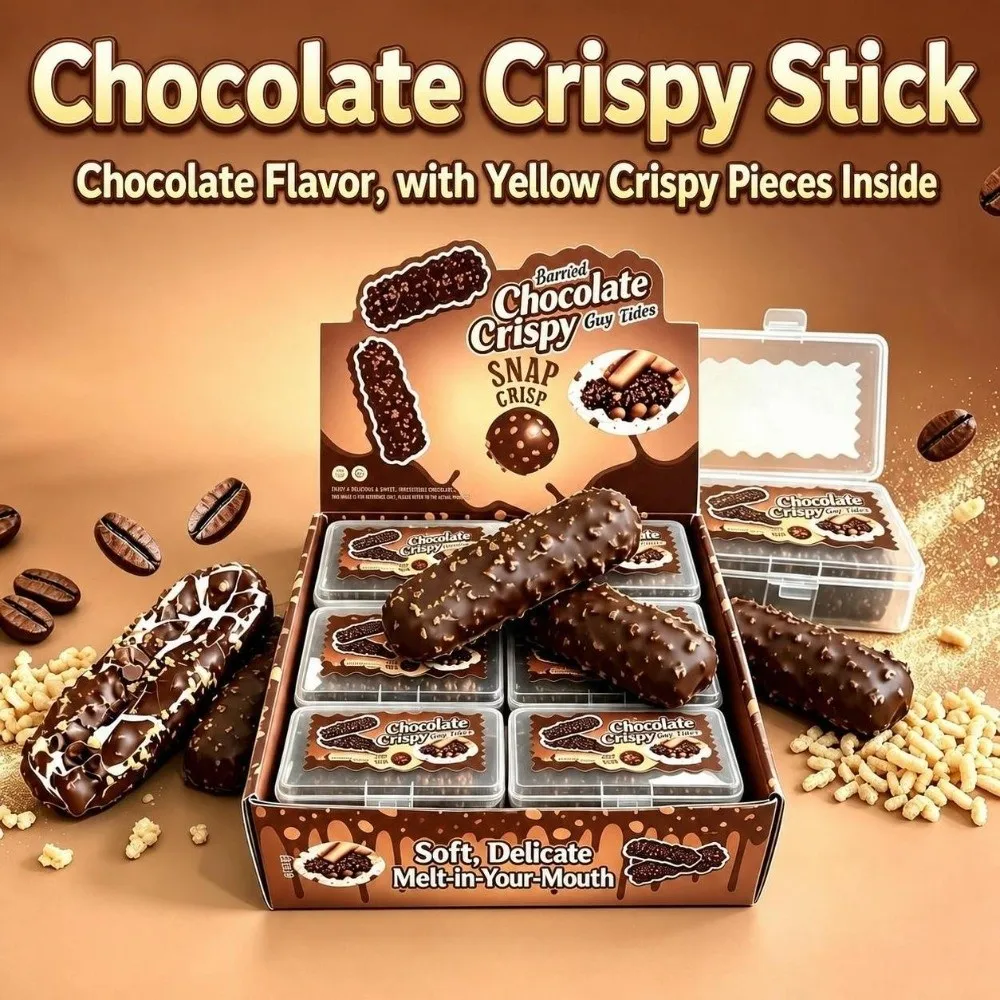 Chocolate Wax Cracking Squeeze Toy Crackable Texture Cream Crispy Stress Balls Crispy Feel Handmade Craft