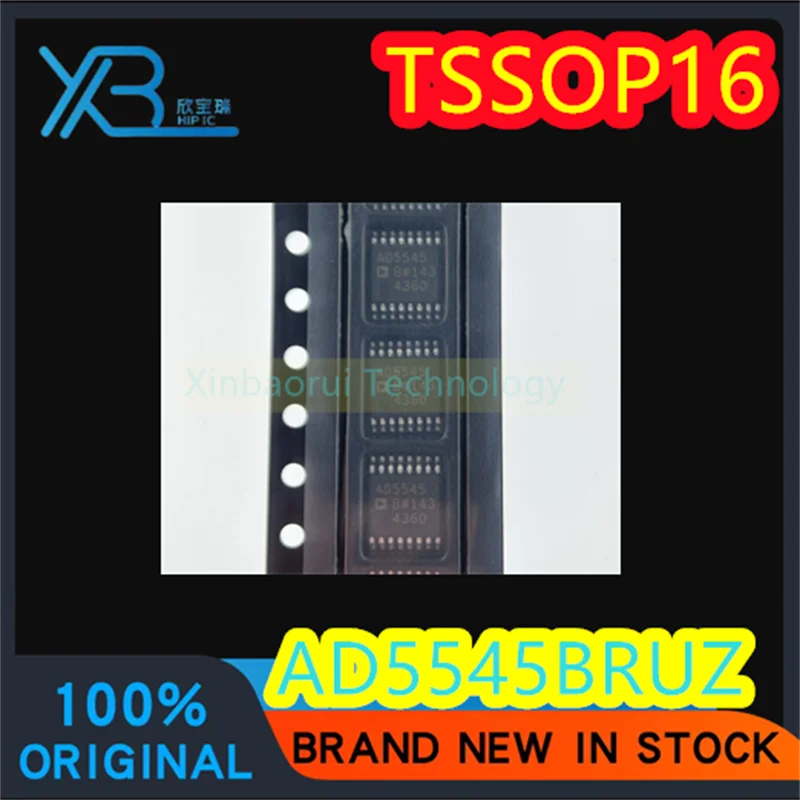 (1/5pieces) AD5545BRUZ AD5545B TSSOP16 AD5545 digital-to-analog conversion chip IC 100% brand new original good quality spot