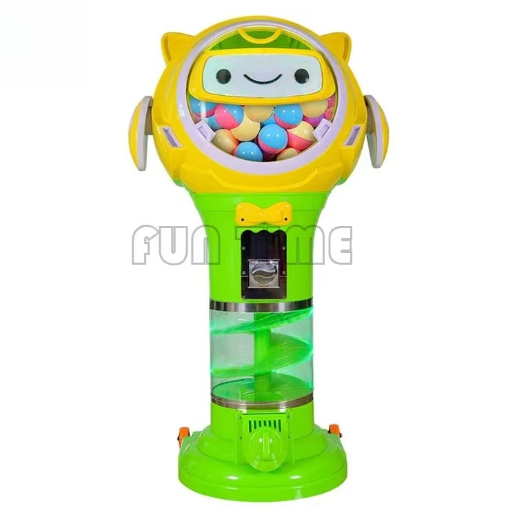 

High Quality Spiral Gacha Machine Coin-operated Indoor Gacha Toys Children Vending Machine