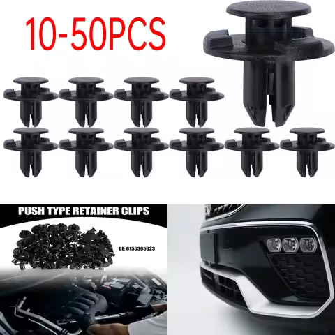 10-50X Car Cowl Bumper Fender Liner Grille Bumper Under Cover Clip Push-Type Retainer For Nissan Mazda Infiniti Altima GT-R Juke