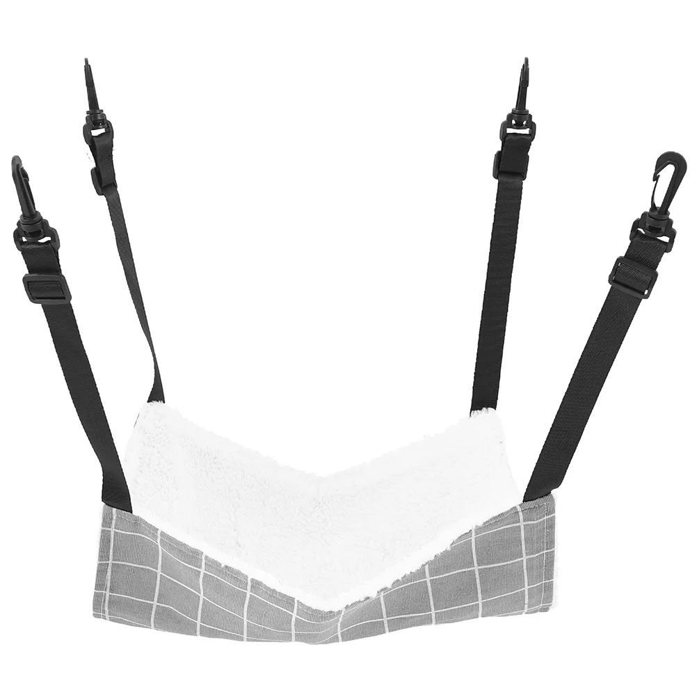 Cat Hammock Hanging Bed Soft Breathable Pet Sleeping Nest For Cage Indoor Outdoor Small Animals Easy Install Kitten Rat Hamster