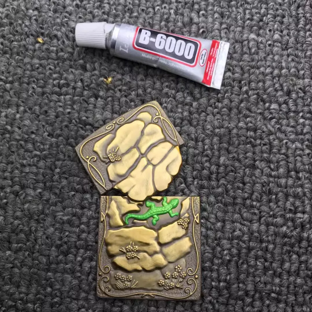 1Piece Lighter DIY Custom Decorative Sticker Badge for ZP lighter 33X52mm