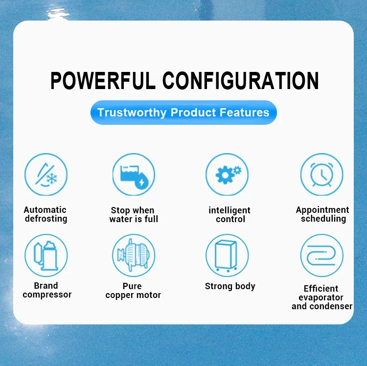 Intelligent Control Portable 220V 150L Commercial Dehumidifier Drying Machine