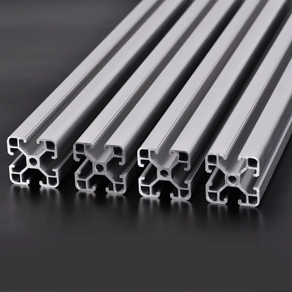 

4PCS T Slot 4040 Aluminum Extrusion Profile 78.7'',European Standard Anodized Linear Rail for 3D Printer Parts