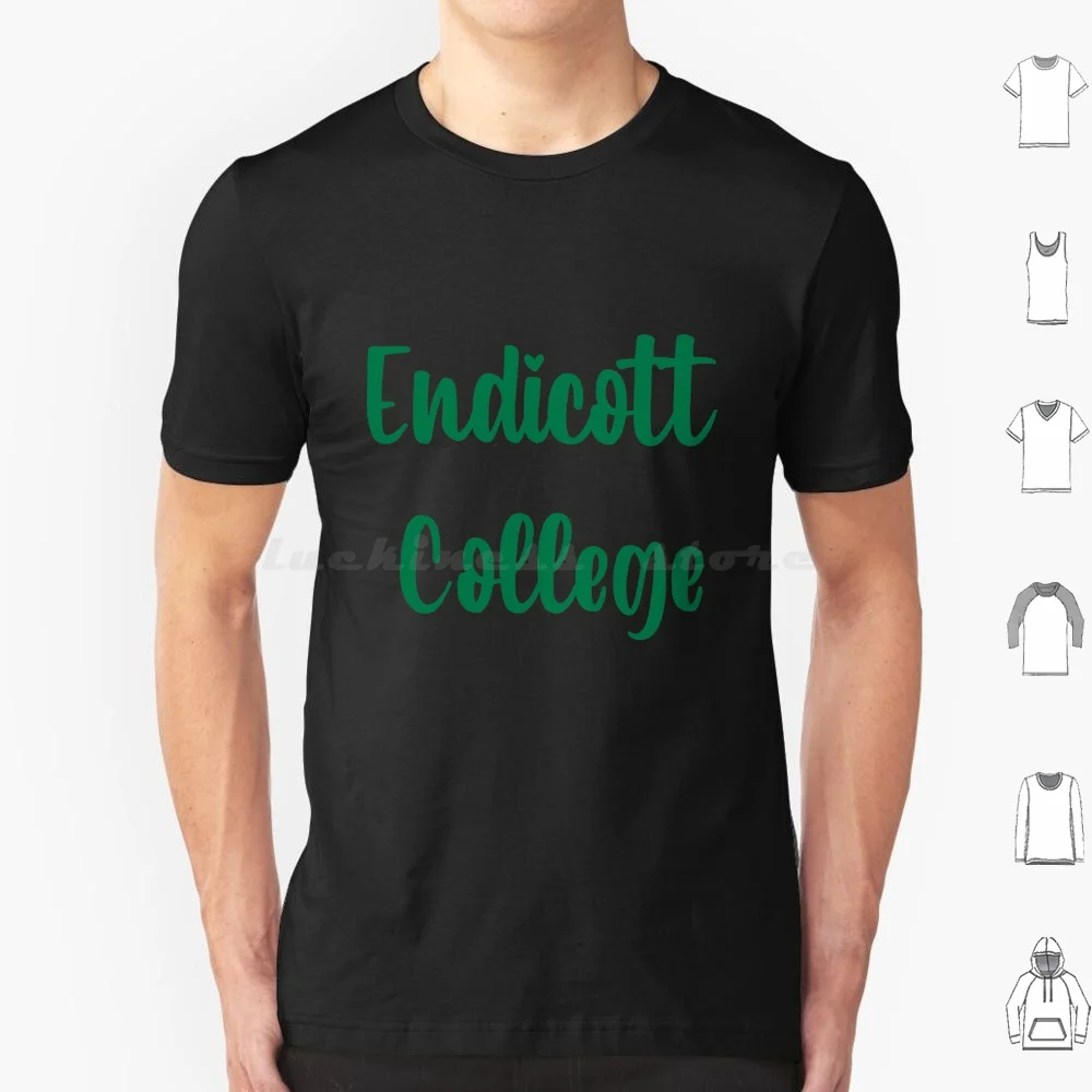 Endicott College T Shirt Big Size 100% Cotton Endicott College Endicott Gulls Nest Endicott Logo Endicott Gear Endicott College