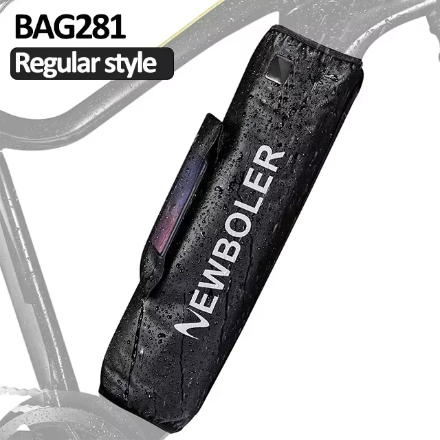 NEWBOLER E-Bike batterij beschermhoes Waterdichte elektrische fiets batterijtas USB Geschikt voor de meeste automodellen