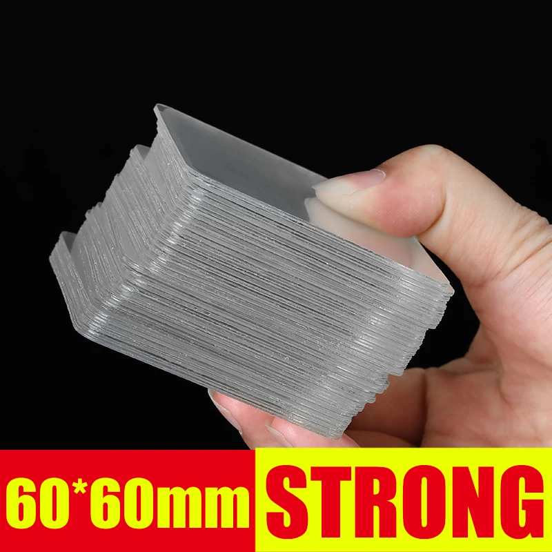 

10/20pcs Transparent Double Sided Tape Nano Tape Waterproof Wall Stickers Heat Resistant Bathroom Home Decoration Tapes