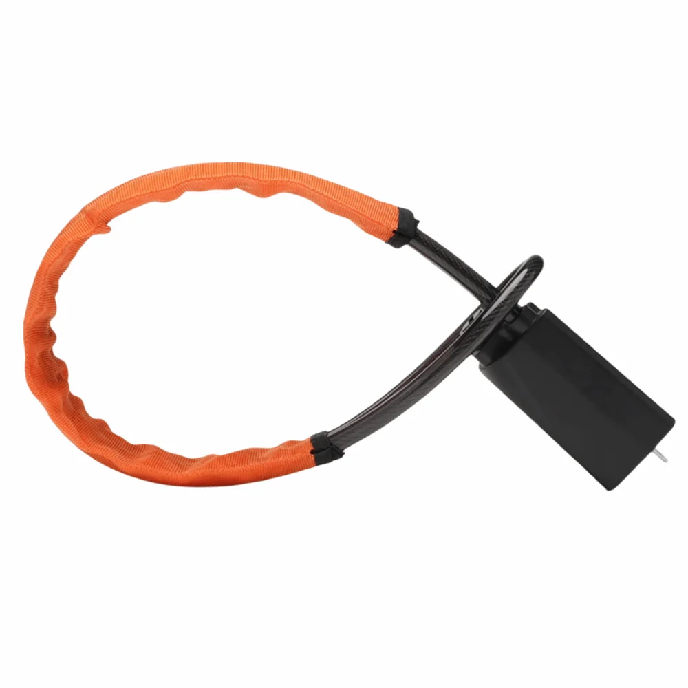 

Multicolor Car Steering Wheel Lock 3 Keys Seat Belt Socket Anti Theft Protection Device Steel Rope Anti-Theft Lock RV