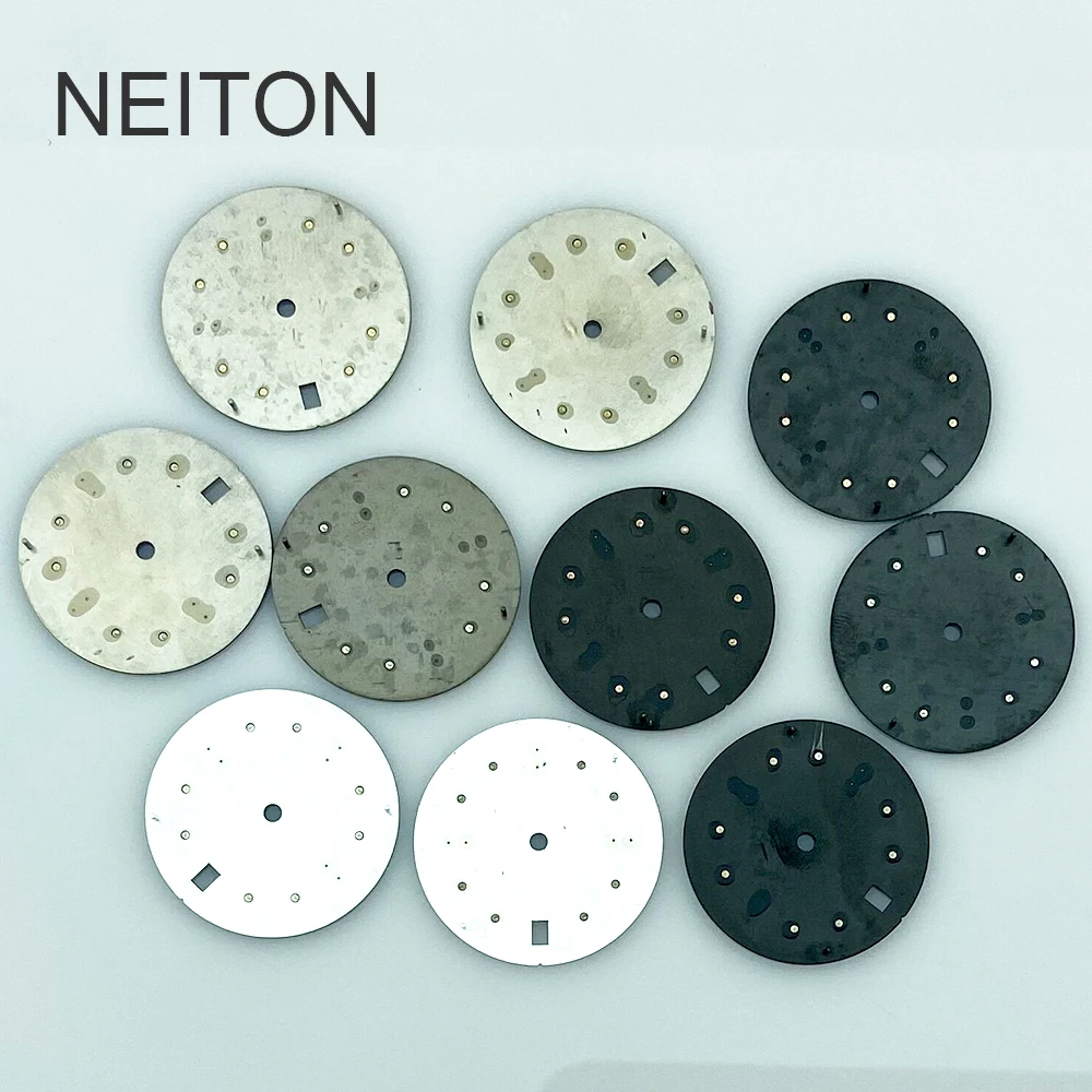 شعار مخصص 28.5 مللي متر Diy بها بنفسك الطلب العقيمة الهاتفي الأخضر مضيئة التخصيص ساعة الطلب صالح حركة NH36 NH35