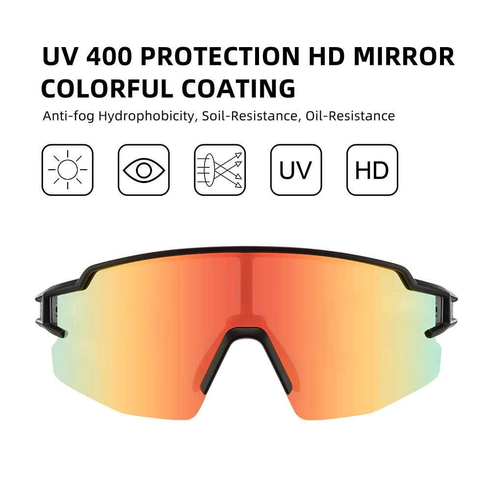 ROCKBROS Bicycle Glasses Photochromic Polarized UV400 Sun Protection Myopia Frame Outdoor Sports Glasses Cycling Eyewear Goggles