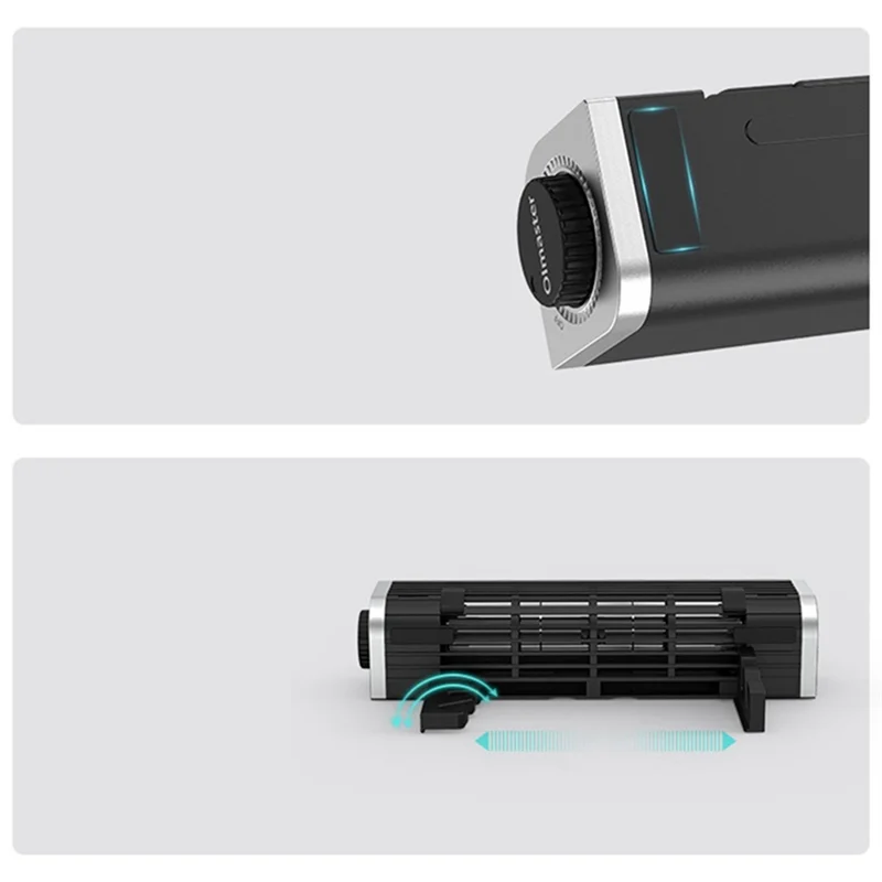 

Oimaster Laptop Cooler Gaming Notebook Cooler Airflow Convenient Cooling Base USB Fan Stand