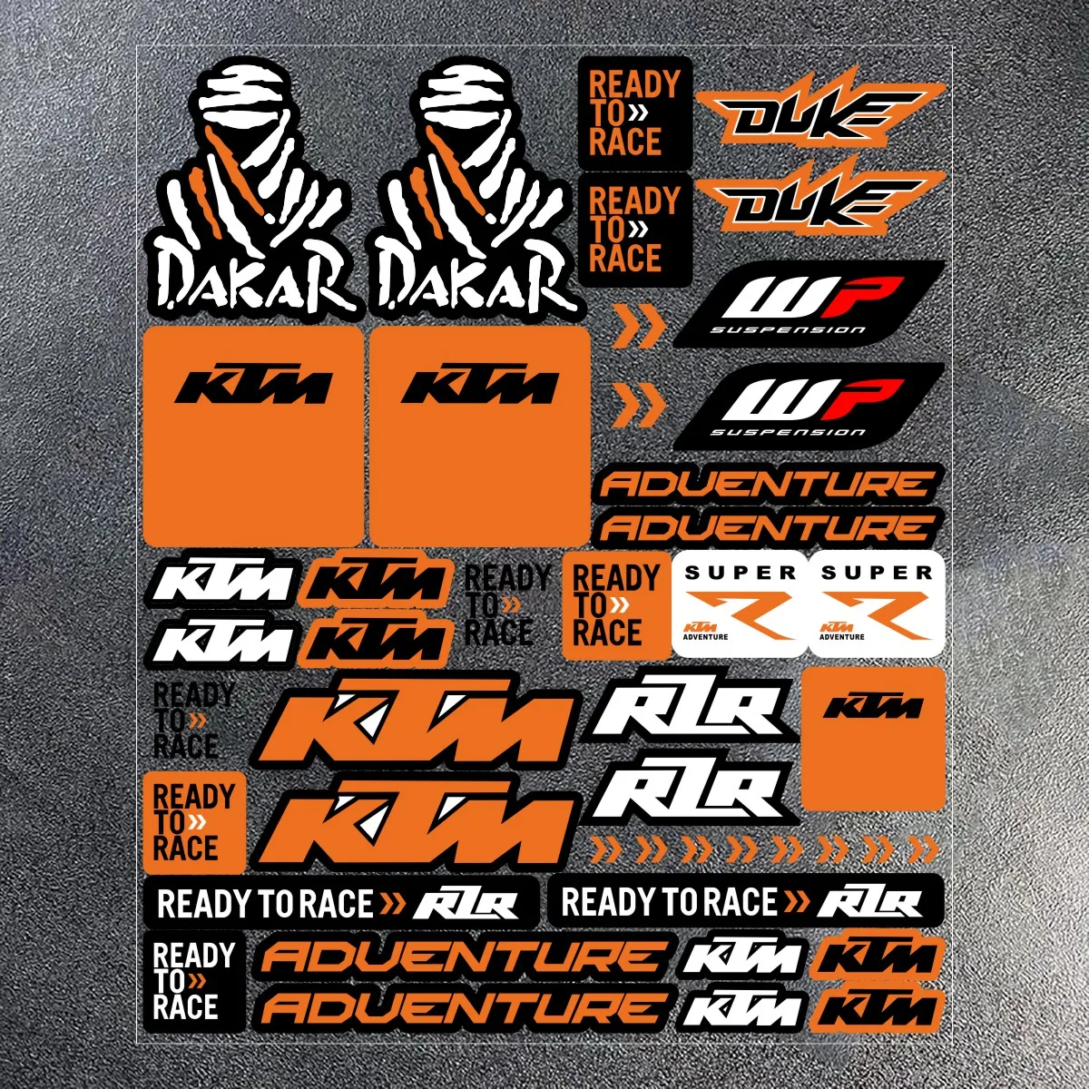 Vinyl KTM Aufkleber Logo Motorrad Aufkleber Kit