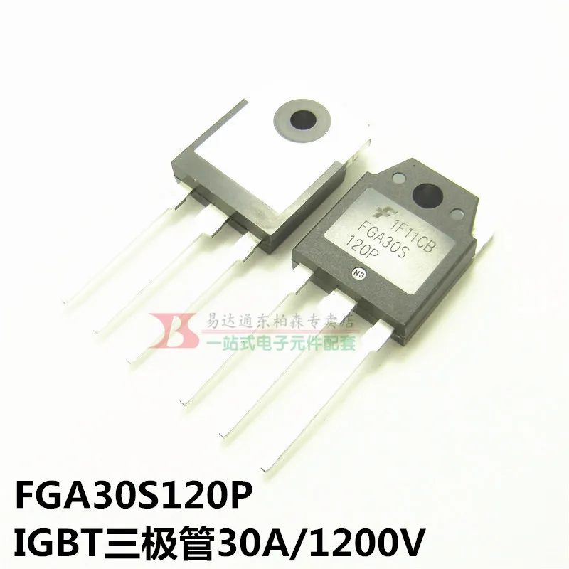 5pcs  FGA30S120P  TO3P  FGA30S 30A/1200V High power tube triode IGBT tubes