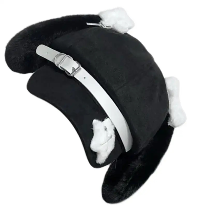 652F المرأة الثقافات الفرعية اليابانية قبعة البريطانية الأنيقة الرسام مع آذان الكلب لطيف قبعة أجرة لقبعات أجرة أجرة في الهواء #1