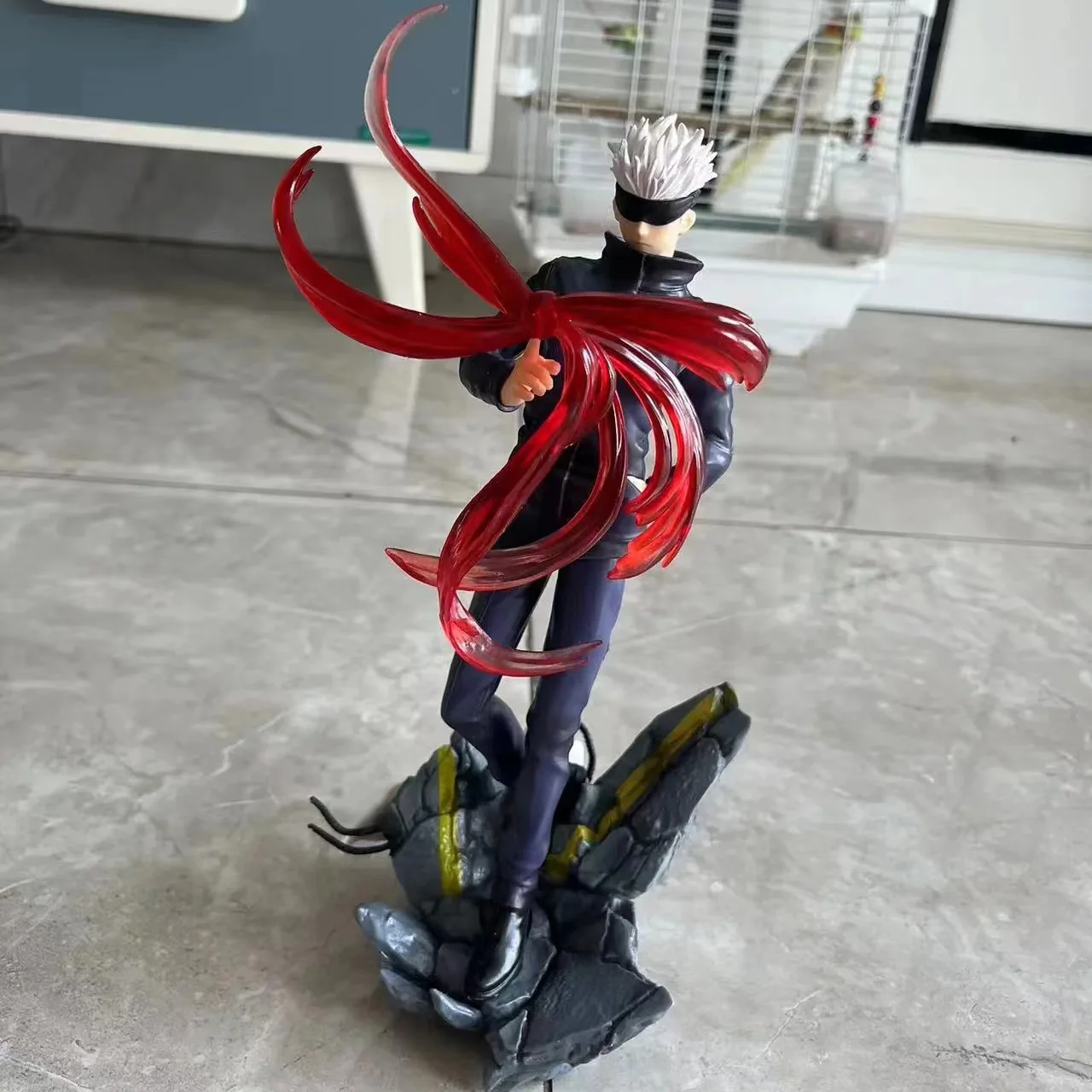 28 centimetri Anime Del Fumetto Jujutsu Kaisen Gojo Satoru Bambini Giocattoli Modello In Pvc Statua Collezione Brinquedos Action Figure Giocattoli Di Compleanno Regalo