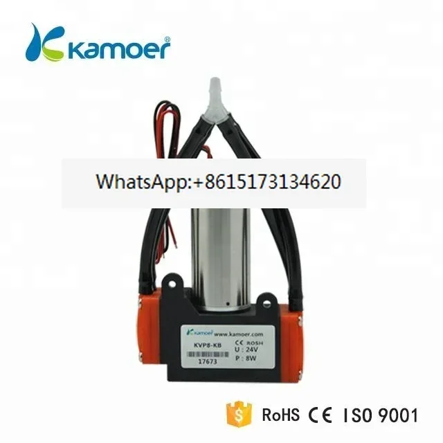 Kamoer KVP8 high pressure 12 volt dc brushless motor mini vacuum micro air pump for vacuum cleaner