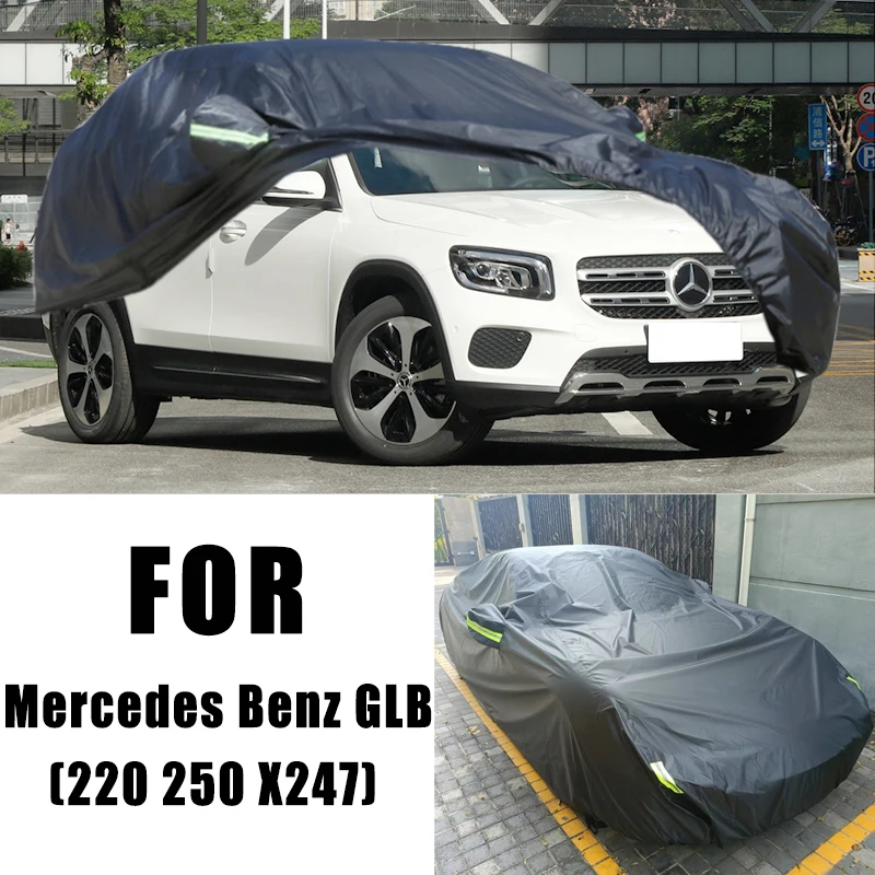 

For Mercedes Benz GLB 220 250 X247 Car Covers 6-in-1 Waterproof Dustproof UV Proof Snowproof Scratch Resistant Protection