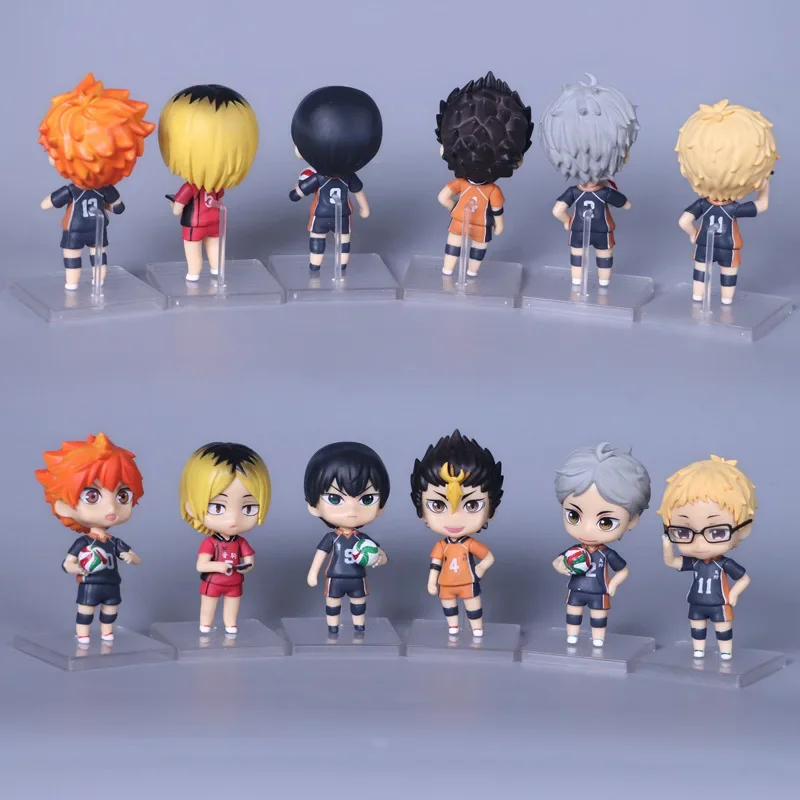 

Haikyuu Q version 10cm Nendoroid Nekoma Hinata Shoyo Oikawa Toru Kageyama Tobio For Friends Gifts Hand Model Ornaments