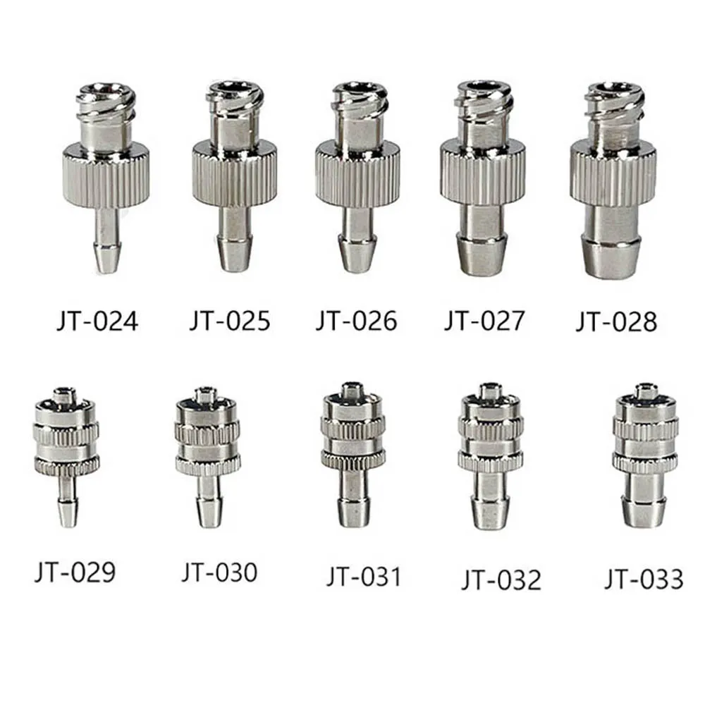 

Nickel Plated Brass Luer Lock Adapter Threaded Fitting for Pneumatic Air Hose Epoxy Glue Dispensing Valve Fluid Connector