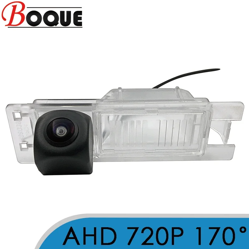 BOQUE 170 Degree 1280x720P AHD Car Vehicle Rear View Reverse Camera For Vauxhall Adam Cascada Corsa C D E Tigra TwinTop B Zafira