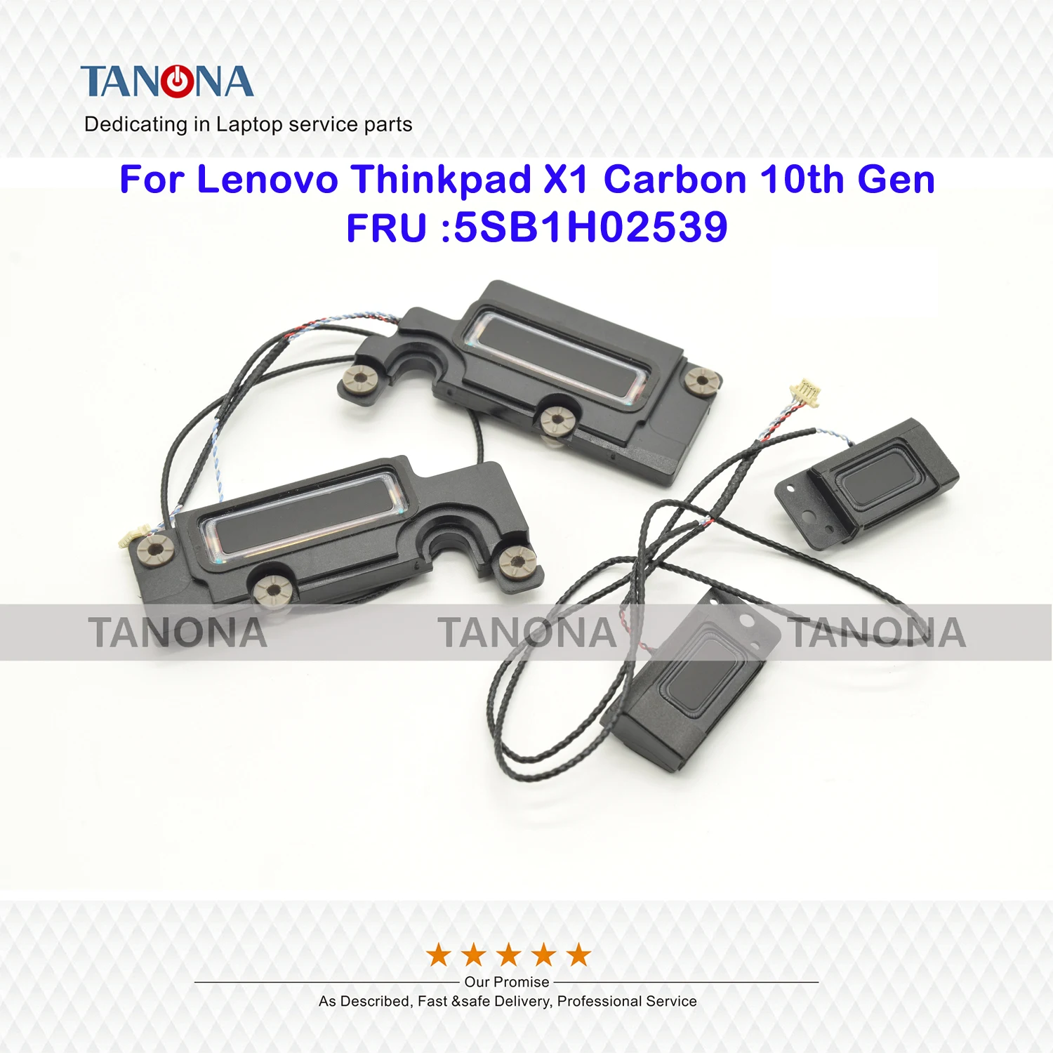 Orig New 5SB1D97329 5SB1H02539 Blk For Lenovo Thinkpad X1 Carbon 10th Gen X1 Carbon 11th Gen Laptop Built In Speaker Set (L+R)